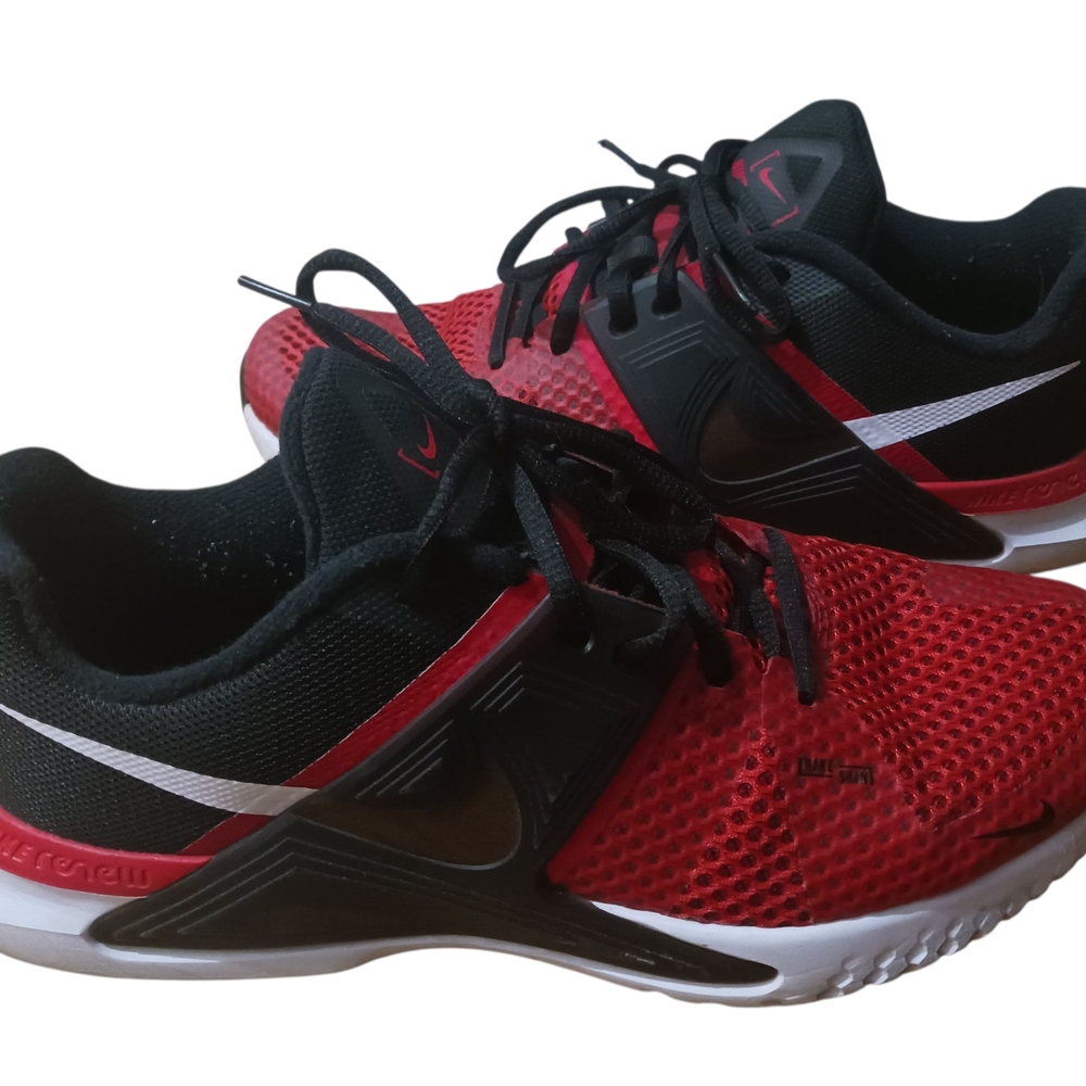 Nike Red and Black Athletic Shoes